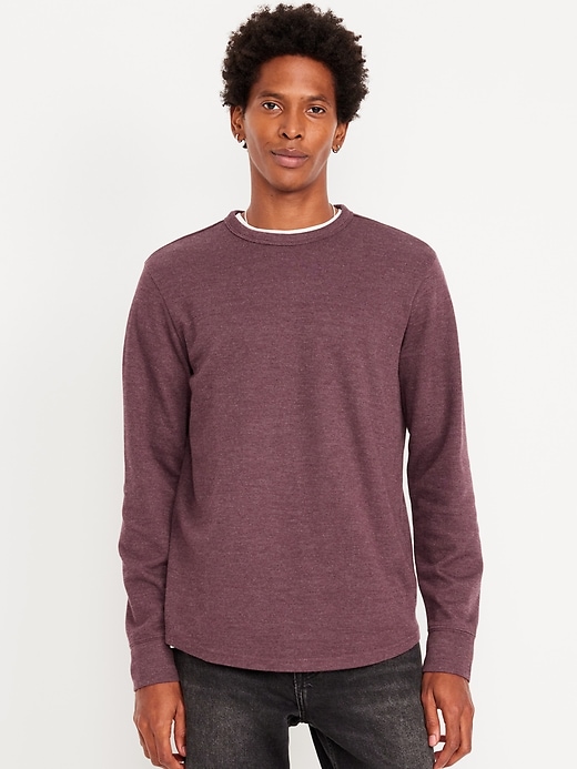 Image number 1 showing, Long-Sleeve French Rib T-Shirt