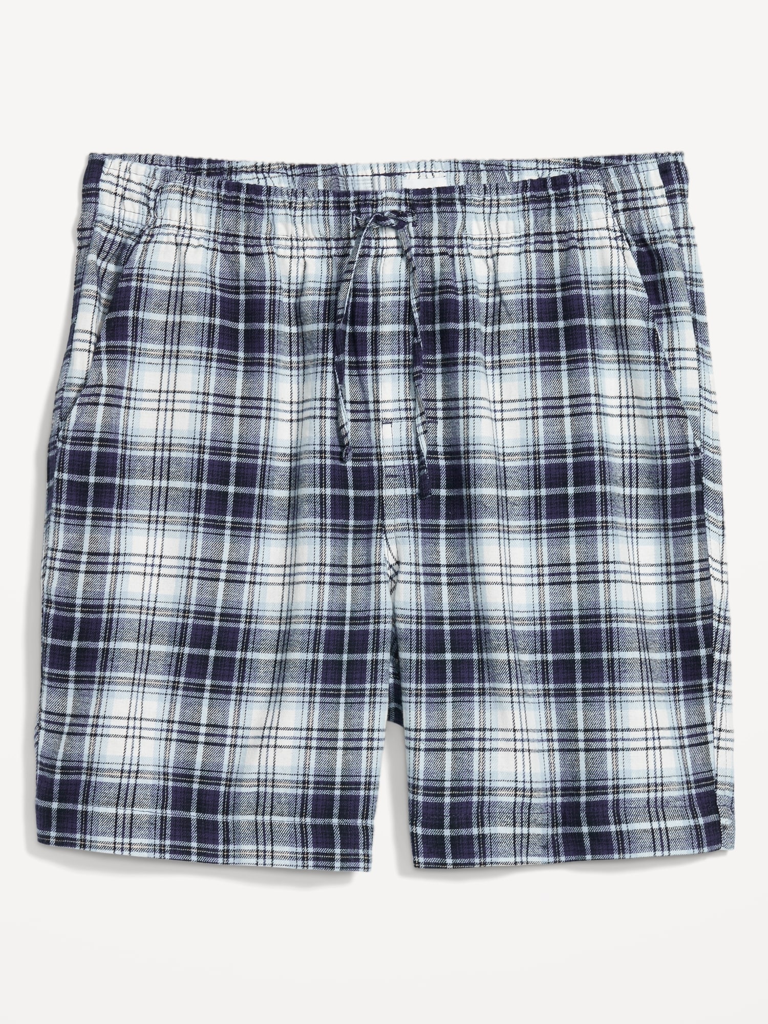 Flannel Pajama Shorts for Men