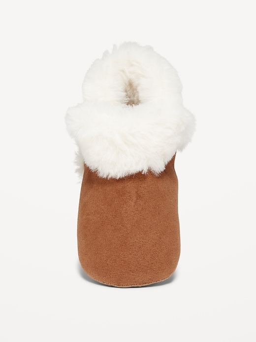 View large product image 2 of 4. Cozy Faux-Fur Booties for Baby