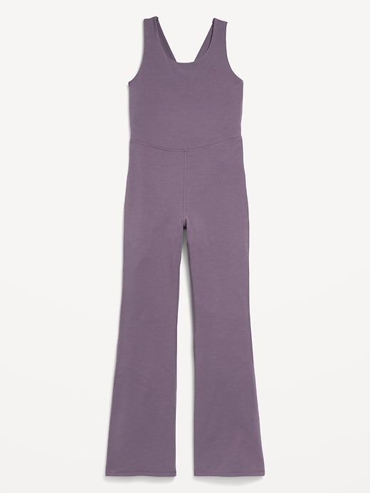Image number 4 showing, Sleeveless PowerChill Flare-Leg Bodysuit for Girls
