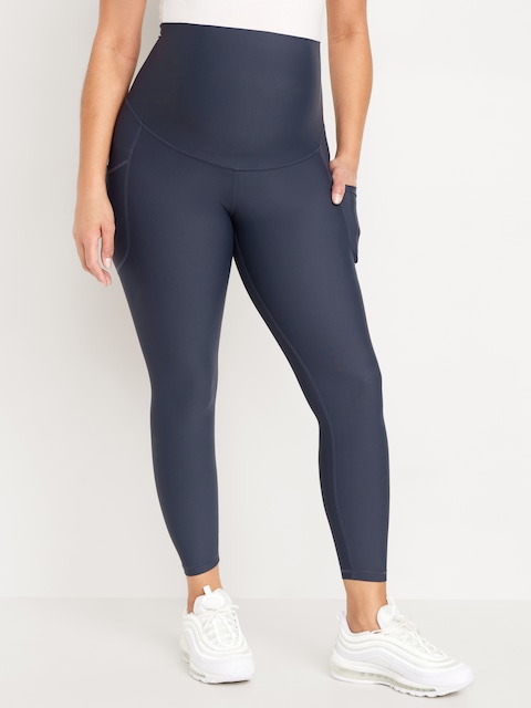 Legging PowerSoft longueur 7/8 à panneau couvrant de Maternité