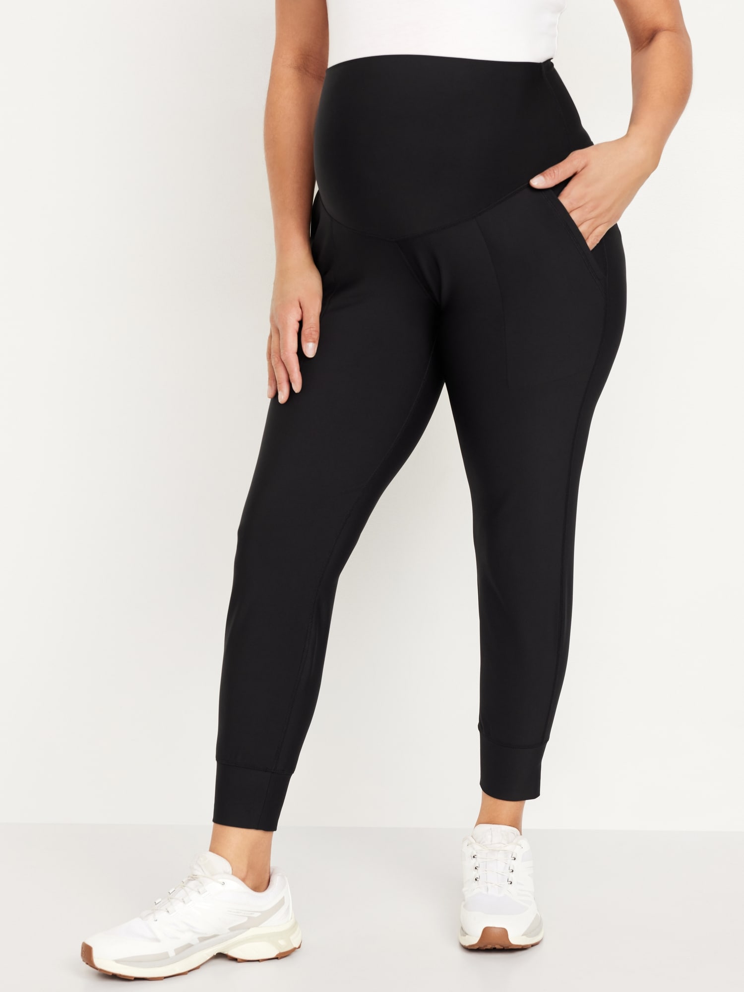 Maternity Full-Panel PowerSoft Jogger