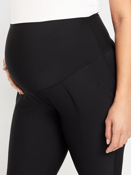 Image number 5 showing, Maternity Full-Panel PowerSoft Jogger