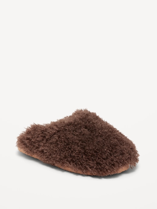 Image number 1 showing, Faux Fur Mule Slippers for Women