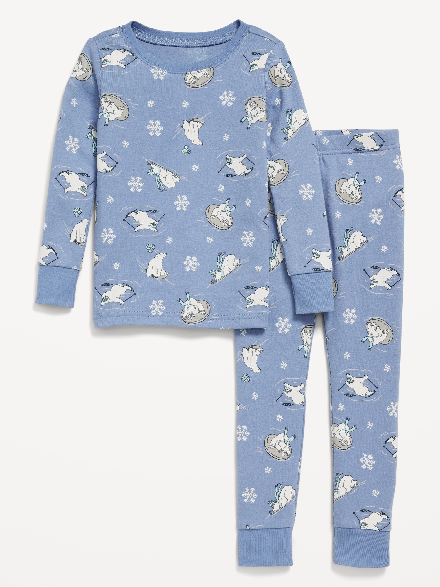 Snug-Fit Pajama Set for Toddler & Baby