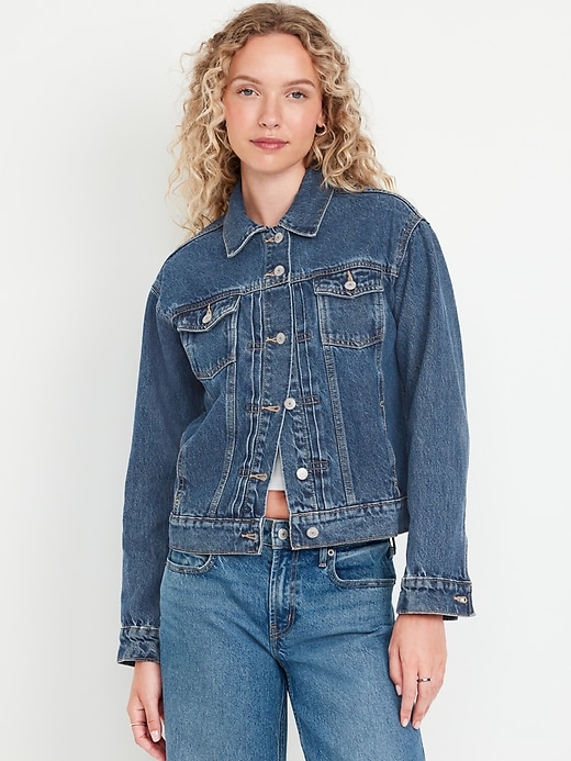 Image number 1 showing, Classic Jean Jacket for Women