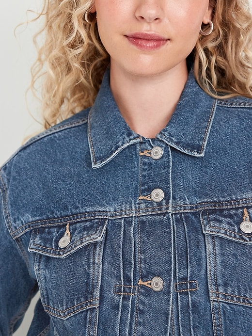 Image number 4 showing, Classic Jean Jacket for Women