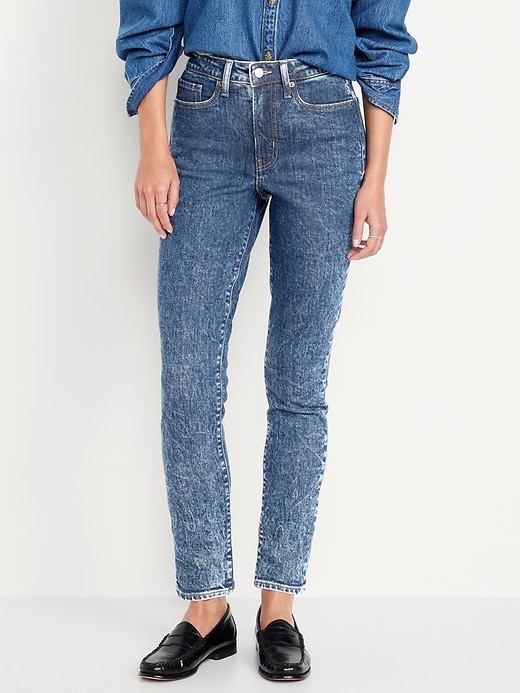 Image number 2 showing, High-Waisted OG Straight Ankle Jeans