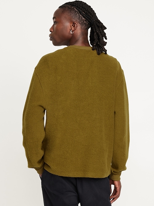 Image number 2 showing, Terry Crew-Neck Sweatshirt