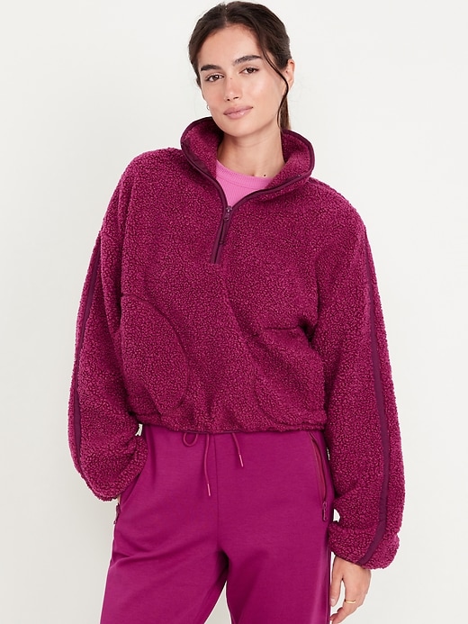 Image number 1 showing, Sherpa Quarter Zip