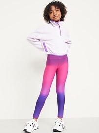 Voir une image plus grande du produit 3 de 4. Legging performance PowerSoft longueur 7/8 à taille haute pour Fille