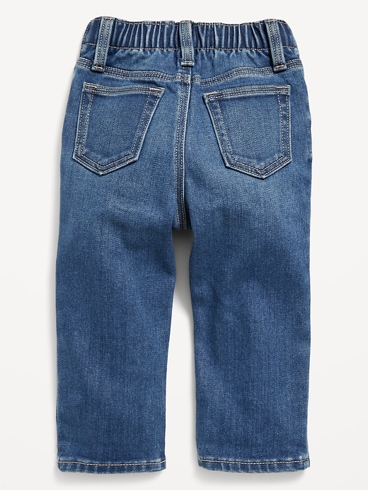 View large product image 2 of 2. Built-In Warm Straight Jeans for Toddler Boys