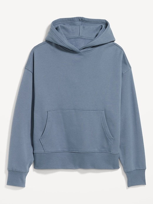 Image number 4 showing, Oversized Cropped Essential Pullover Hoodie