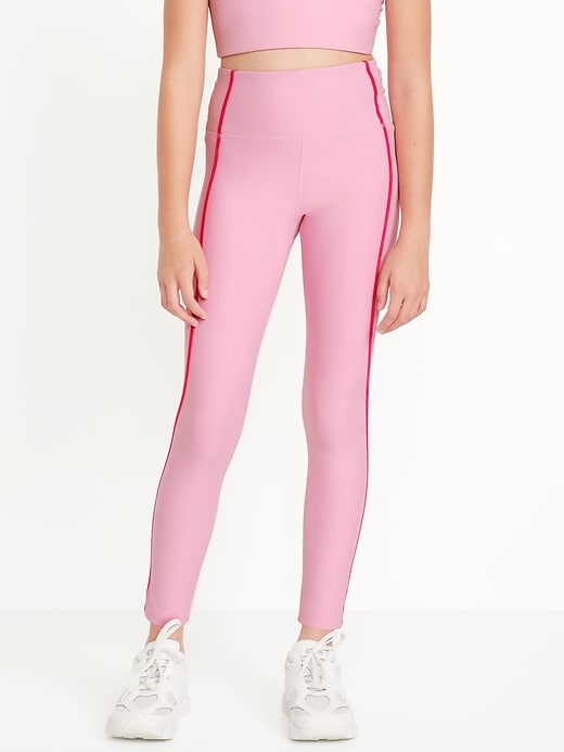 Voir une image plus grande du produit 1 de 4. Legging performance PowerSoft longueur 7/8 à taille haute pour Fille