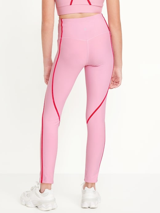 Voir une image plus grande du produit 2 de 4. Legging performance PowerSoft longueur 7/8 à taille haute pour Fille