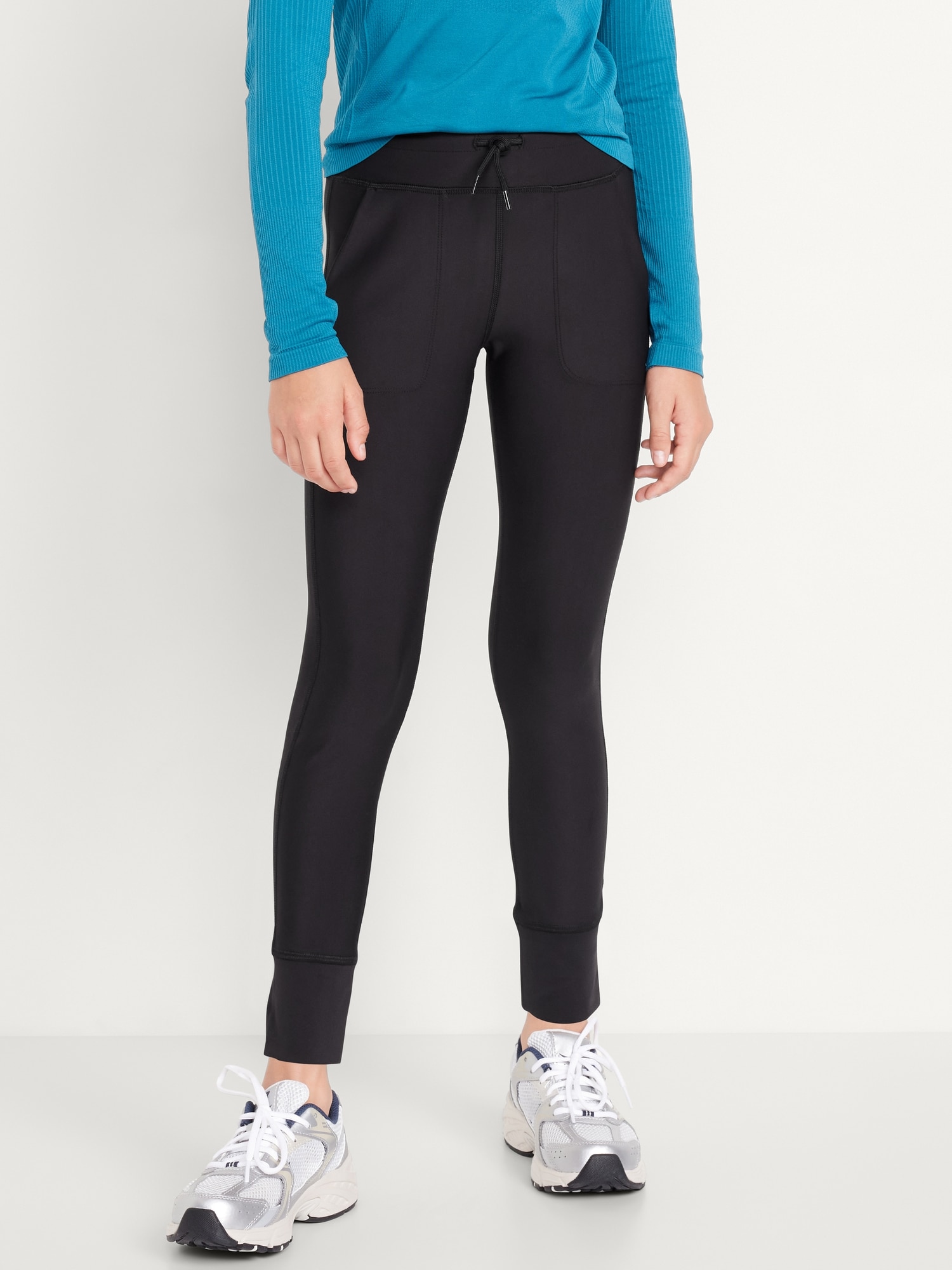 Legging PowerSoft à taille haute longueur 7/8 à poches pour Fille