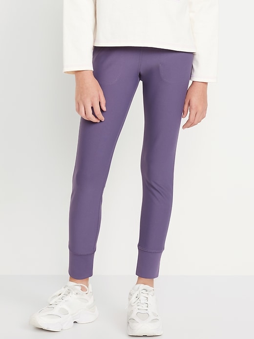 Voir une image plus grande du produit 1 de 5. Legging PowerSoft à taille haute longueur 7/8 à poches pour Fille