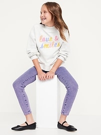 Voir une image plus grande du produit 3 de 4. Jegging Rockstar à Extensibilité 360° à taille haute pour fille