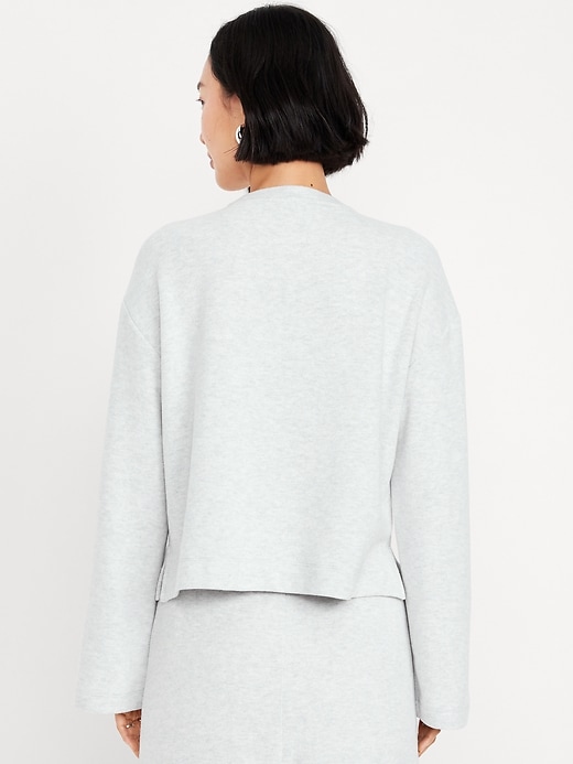 Image number 2 showing, Cozy Drop-Shoulder Sweater