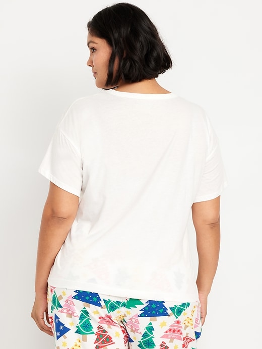 Image number 8 showing, Matching Holiday-Graphic T-Shirt for Women