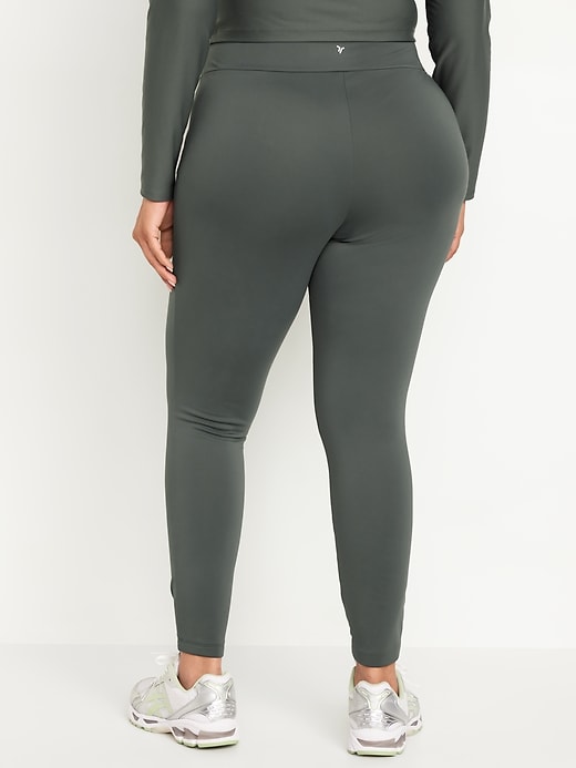 L'image numéro 7 présente Legging PowerSoft doublé douillet pleine longueur à taille haute