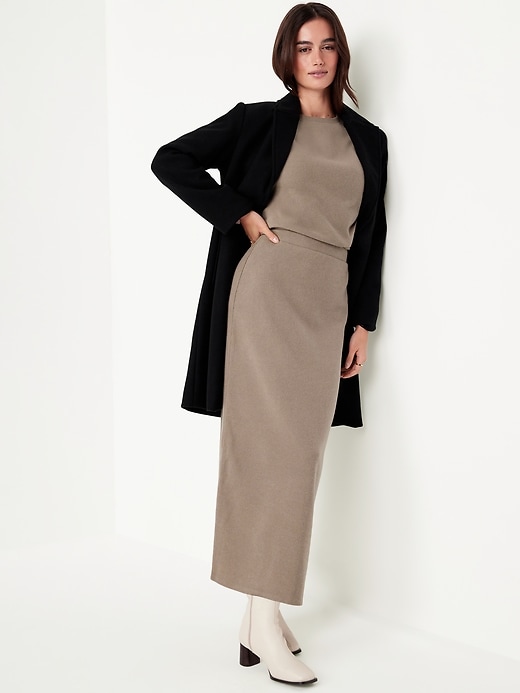 Image number 3 showing, Cozy Maxi Column Skirt