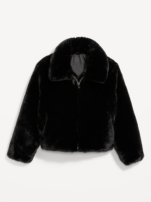 Faux-Fur Zip Jacket | Old Navy