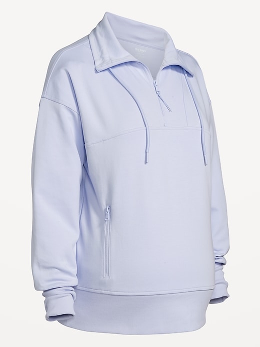 Image number 8 showing, Maternity Dynamic Fleece Half Zip