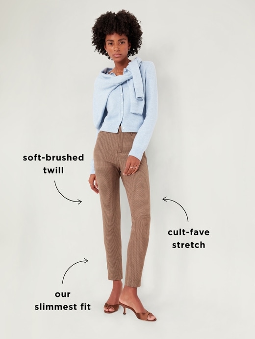 L'image numéro 9 présente Pantalon Pixie ajusté à taille haute