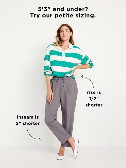 Image number 6 showing, Extra High-Waisted Barrel Wide-Leg Pants