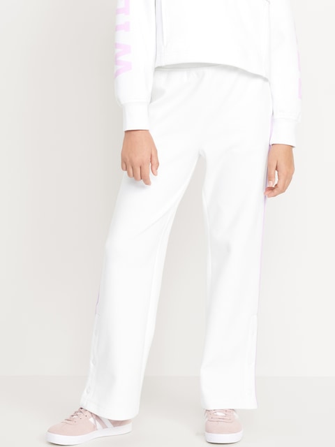 Pantalon de randonnée à taille haute en molleton dynamique pour Fille