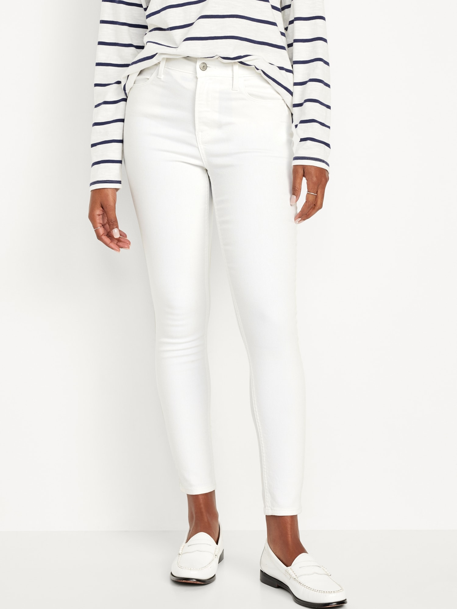 High-Waisted Wow Skinny Jeans