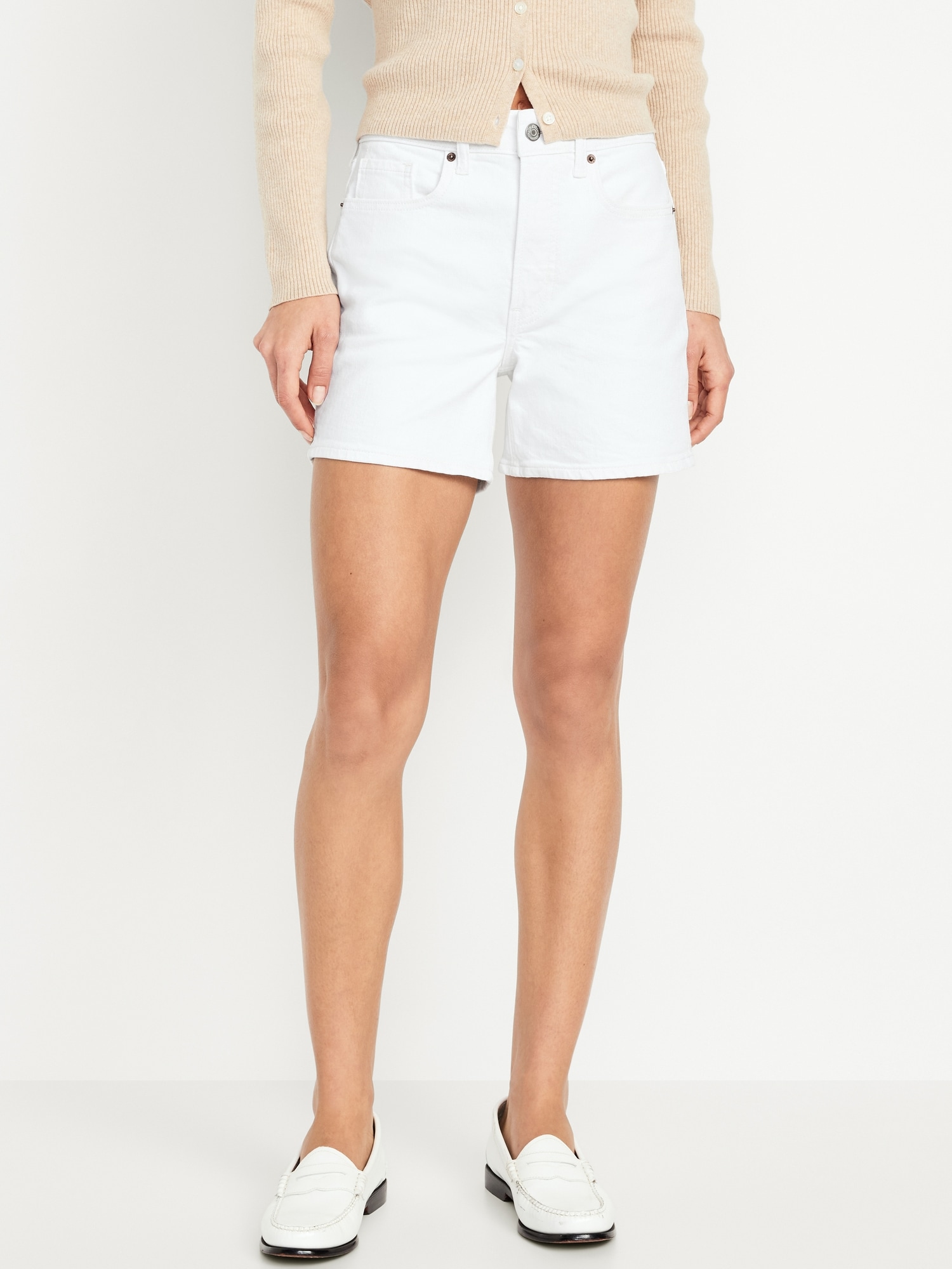 High-Waisted OG Jean Shorts -- 5-inch inseam