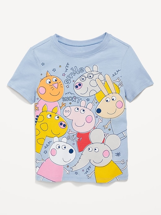 View large product image 1 of 2. Unisex Peppa Pig™ Graphic T-Shirt for Toddler