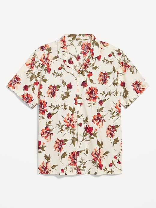 Image number 4 showing, Short-Sleeve Floral Camp Shirt