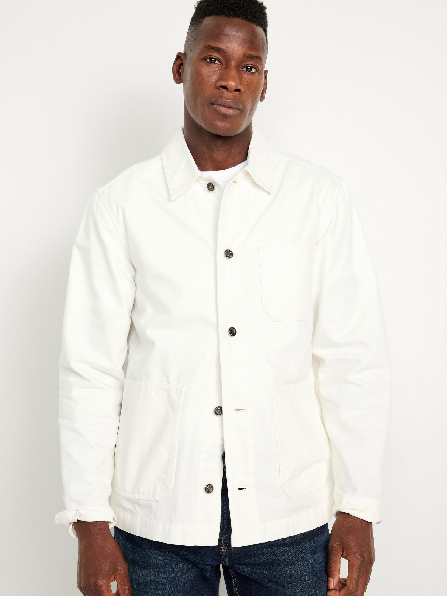 Veste d’ouvrier en toile pour Homme