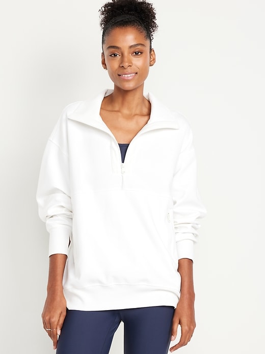 Image number 1 showing, Dynamic Fleece Half-Zip Tunic