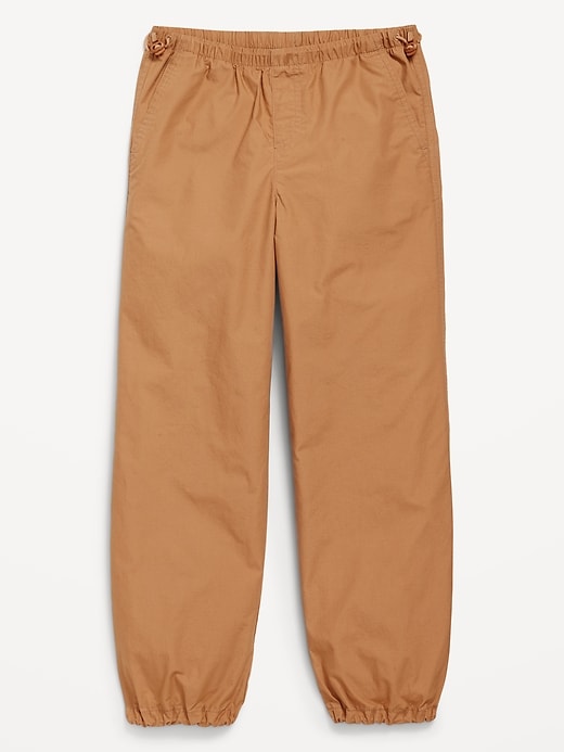 L'image numéro 4 présente Pantalon parachute coupe généreuse pour fille
