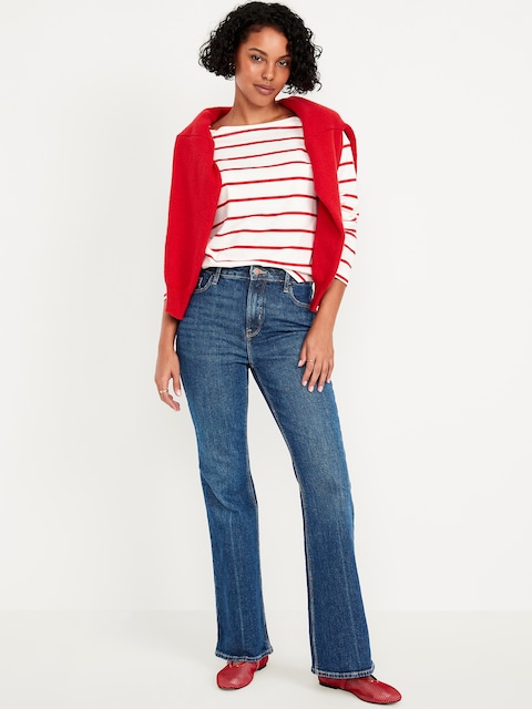 Extra High-Waisted Flare Jeans