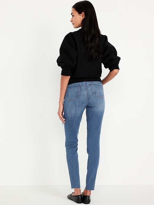 Image number 3 showing, Extra High-Waisted Rockstar 360° Stretch Super-Skinny Jeans