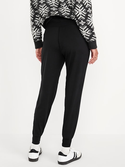 Image number 2 showing, High-Waisted PowerSoft Seamed Joggers