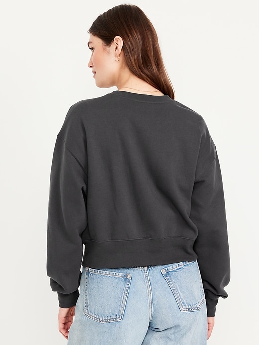 Image number 6 showing, SoComfy Graphic Drop-Shoulder Crew-Neck Sweatshirt