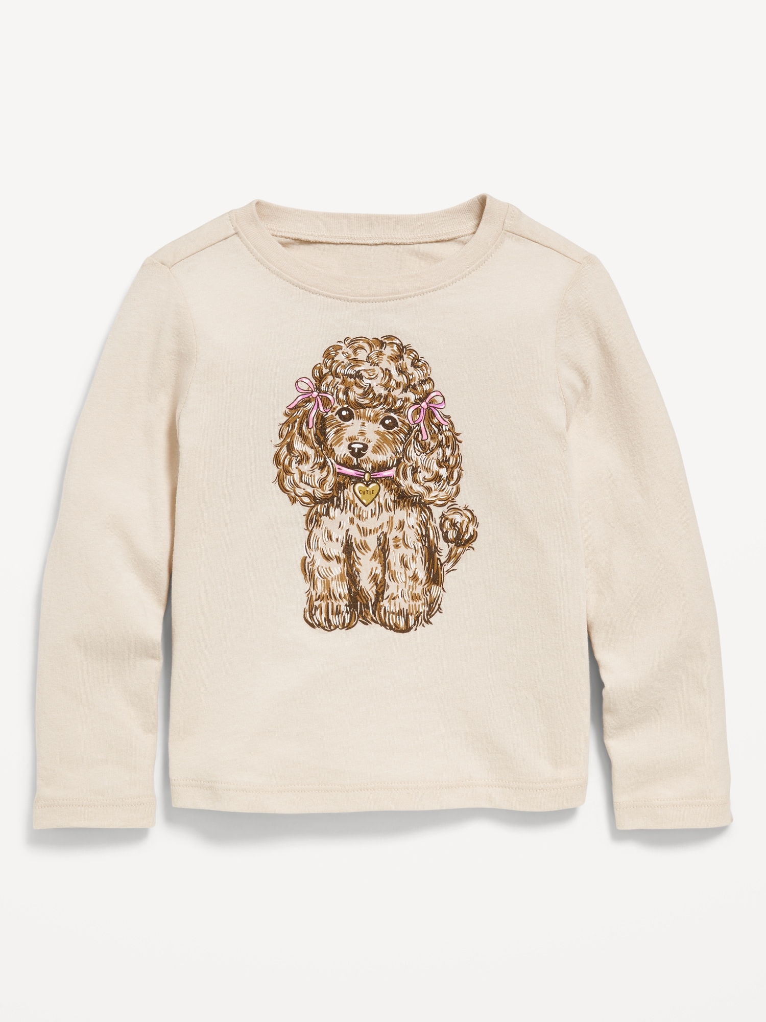 Long-Sleeve Graphic T-Shirt for Toddler Girls