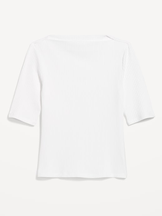 Image number 4 showing, Ribbed T-Shirt