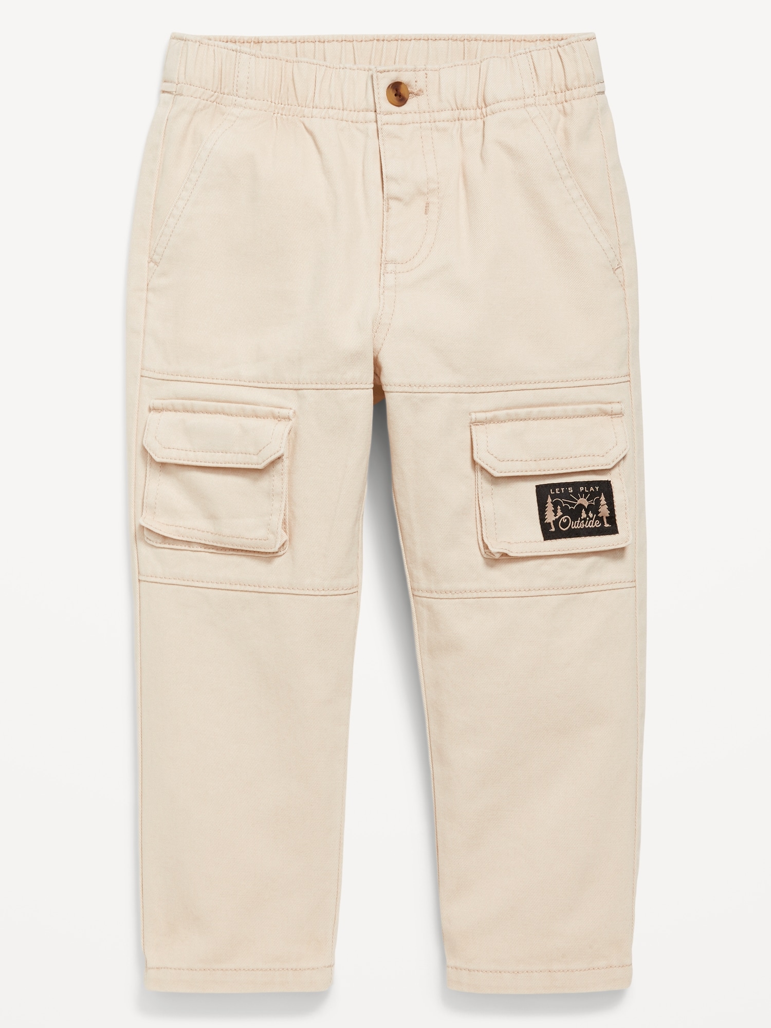 Pantalon cargo ample en sergé pour tout-petit garçon