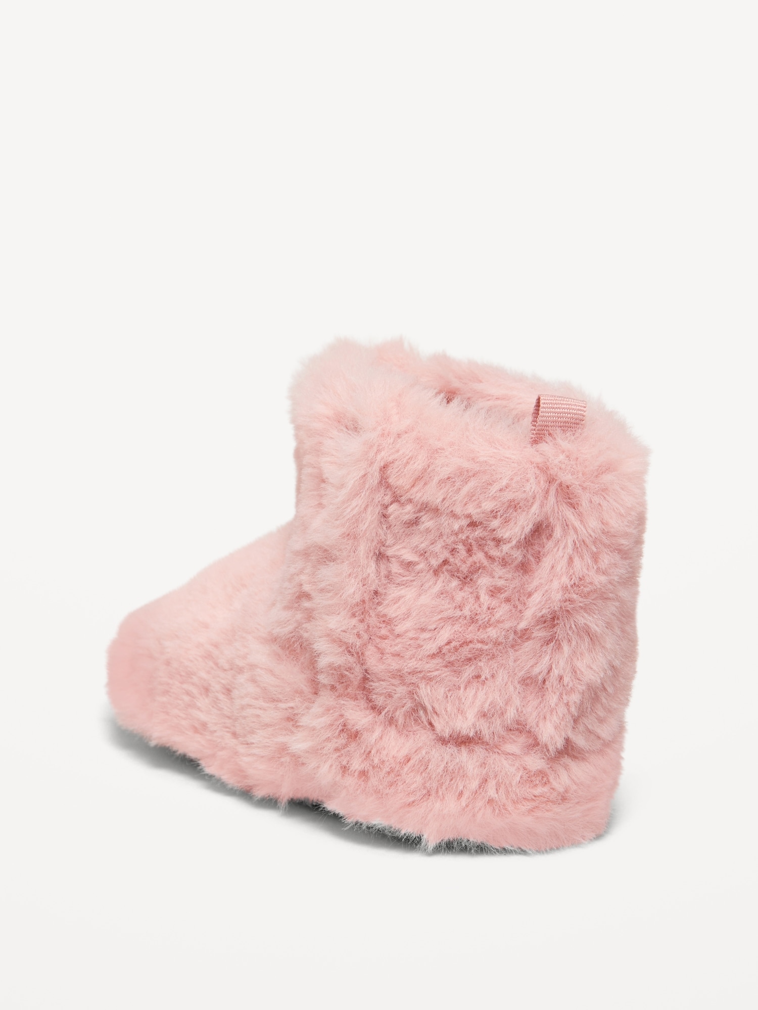 Unisex Faux-Fur Booties for Baby