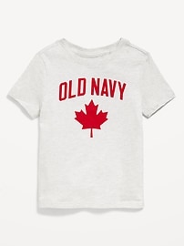 Image number 1 showing, Unisex Short-Sleeve Canada Logo-Graphic T-Shirt for Toddler