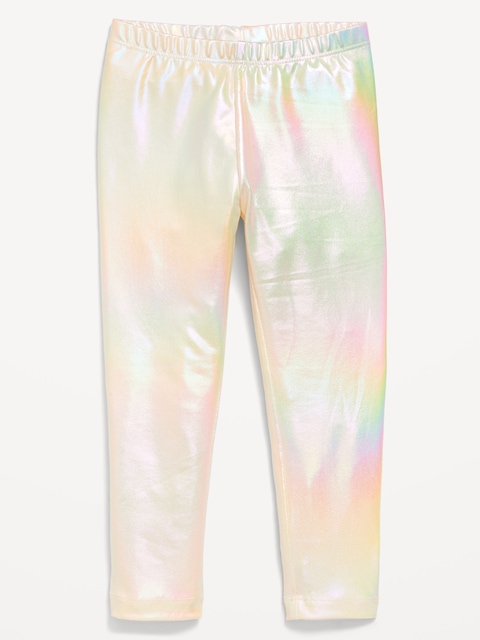 Legging pleine longueur brillant pour Toute-petite fille