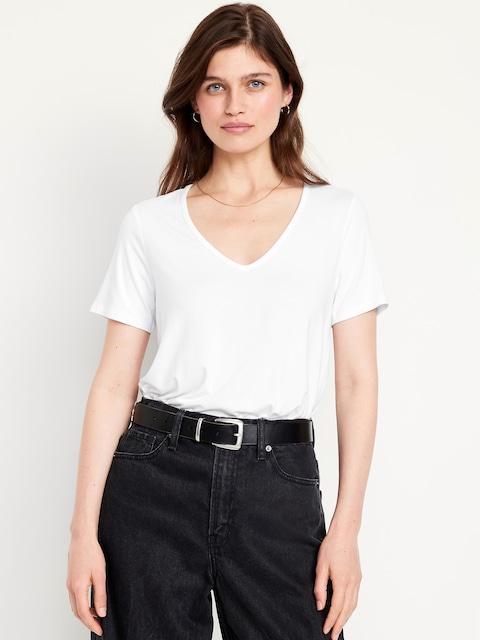 Luxe V-Neck T-Shirt
