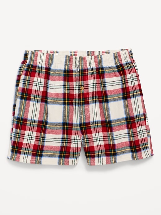 View large product image 1 of 1. Flannel Boxer Shorts